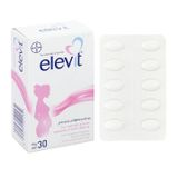 Thực phẩm bảo vệ sức khỏe Elevit - Bổ sung vitamin cho phụ nữ mang thai (Hộp 3 vỉ x 10 viên)