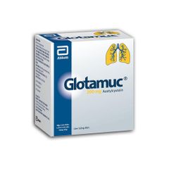 Glotamuc 200mg - Điều trị ho, viêm phế quản, viêm xoang (Hộp 10 Vỉ x 10 Viên)