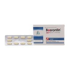 Bosrontin 300mg - Điều trị động kinh cục bộ, đau dây thần kinh (Hộp 10 vỉ x 10 viên)