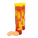 Viên sủi Naphar-multi plus - Bổ sung vitamin, hỗ trợ nâng cao sức đề kháng (Tuýp 20 viên)