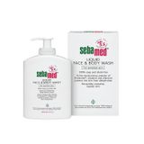 SEBAMED LIQUID FACE & BODY WASH - Sữa rửa mặt & tắm toàn thân da nhạy cảm (Chai 200ml)