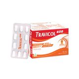Travicol 650mg - Giảm đau, hạ sốt (Chai 200 viên)