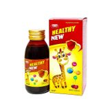 Thực phẩm bảo vệ sức khỏe Siro Healthy New - Hỗ trợ kích thích tiêu hóa, hỗ trợ tăng cường sức khỏe (Hộp 1 lọ x 120ml)