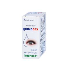 Quimodex - Điều trị những trường hợp nhiễm khuẩn ở mắt (Hộp 1 lọ x 5ml)