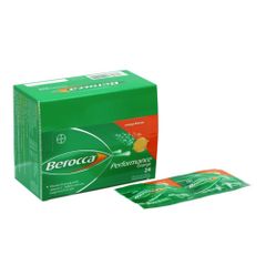 Berocca Performance Orange - Hỗ trợ tăng đề kháng (Hộp 12 vỉ x 2 viên sủi bọt)