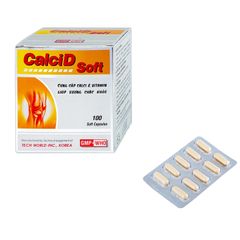 Calci - D - Cung cấp Calci và Vitamin D, giúp xương chắc khỏe (Hộp 10 vỉ x 10 viên)