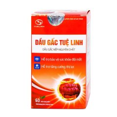 Thực phẩm bảo vệ sức khoẻ Dầu Gấc Tuệ Linh - Hỗ trỗ tăng cường thị lực (Hộp 60 viên)