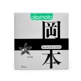 Bao cao su Okamoto Skinless Skin Vanilla (Hộp 3 cái) (CSCN)