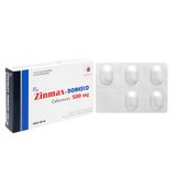 Zinmax-Domesco 500 mg - Điều trị nhiễm khuẩn thể nhẹ đến vừa ở đường hô hấp do các vi khuẩn nhạy cảm gây ra (Hộp 2 vỉ x 5 viên)