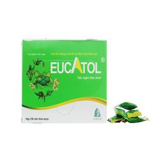 Eucatol - Giúp làm dịu cơn ho, bổ phế, làm ám đường hô hấp, giảm đau rát họng và khan tiếng (Hộp 100 viên)