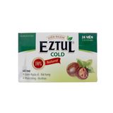 Viên ngậm Eztul Cold - Giảm ngứa cổ, rát họng, khản tiếng, ho khan (Hộp 3 vỉ x 8 viên)