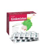 Viên uống Ginkmixton Q10 New - Giúp tăng cường tuần hoàn não (Hộp 3 vỉ x 10 viên)