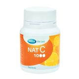 Nat C 1000  - Tăng cường sức đề kháng, giảm nguy cơ cảm lạnh, cảm cúm (Hộp 30 viên)