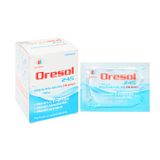 Oresol 245 Domesco - Phòng và điều trị mất điện giải và nước trong tiêu chảy cấp từ nhẹ đến vừa (Hộp 20 gói x 4,1g)