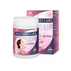 Alltimes Care Whitening Skin - Hỗ trợ sáng da, chống lão hóa, chống oxy hóa và làm đẹp da (Hộp 60 viên)