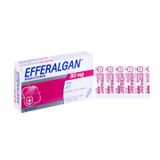 Efferalgan 80mg - Viên đặt trực tràng giảm đau, hạ sốt cho trẻ em (Hộp 2 vỉ x 5 viên)
