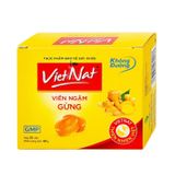 Thực phẩm bảo vệ sức khỏe kẹo gừng Vietnat không đường - Làm ấm tỳ vị (Hộp 20 viên)