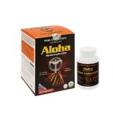 Thực phẩm bảo vệ sức khỏe viên nang Đông trùng hạ thảo Aloha - Giúp tăng cường sinh lực (Hộp 1 chai 90 viên)