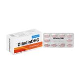 DilodinDHG - Điều trị trĩ, suy tuần hoàn tĩnh mạch bạch huyết (Hộp 5 vỉ x 10 viên)