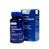 Thực phẩm bảo vệ sức khỏe NATURECARE SUPER CHROMIUM 250mcg - Hỗ trợ quá trình chuyển hóa đường glucose trong máu, giúp cân bằng đường huyết, giảm cholesterol (Hộp 90 viên)