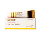 Nizoral 20mg/g - Điều trị nhiễm nấm ngoài da, viêm da tiết bã (Hộp 1 tube 15g)