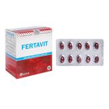 Thực phẩm bảo vệ sức khỏe FERTAVIT - Hỗ trợ cho quá trình tạo máu, giúp giảm thiếu máu do thiếu sắt (Hộp 10 vỉ x 10 viên)
