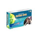 Thực phẩm bảo vệ sức khoẻ VIÊN BỔ NÃO GINKO HCH -  Hỗ trợ hoạt huyết, tăng cường tuần hoàn máu não , giảm các  biểu hiện thiểu năng tuần hoàn não (Hộp 10 vỉ x 10 viên nang mềm)