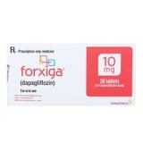 Forxiga 10mg - Điều trị đái tháo đường type 2 (Hộp 2 vỉ x 14 viên)