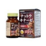 Thực phẩm bảo vệ sức khỏe Orihiro Nattokinase Capsule 2000FU - Hỗ trợ giảm nguy cơ huyết khối (Hộp 1 lọ 60 viên)