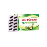Thực phẩm bảo vệ sức khoẻ Giải độc gan TVP - Hỗ trợ giải độc gan, mát gan, bảo vệ gan (Hộp 5 vỉ x 10 viên nang mềm)