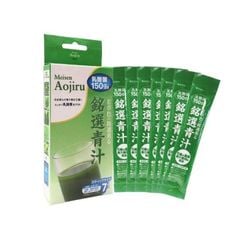 Thực phẩm bảo vệ sức khỏe Meisen Aojiru - Bổ sung lợi khuẩn, hỗ trợ tăng cường sức khỏe hệ tiêu hóa, giúp giảm nguy cơ táo bón (Hộp 7 gói x 3 g)