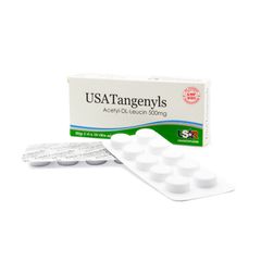 Usatangenyls 500mg - Điều trị các chứng chóng mặt (Hộp 2 vỉ x 10 viên)