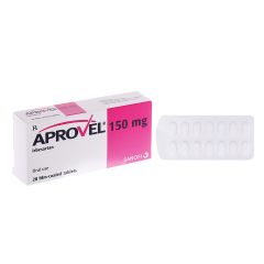 Aprovel 150mg - Điều trị tăng huyết áp (Hộp 2 vỉ x 14 viên)