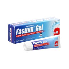 Fastum Gel 2.5% - Giảm đau và kháng viêm tại chỗ trong các trường hợp đau xương khớp hay đau cơ do thấp khớp hay đau có nguồn gốc chấn thương (Hộp 1 tuýp 30g)