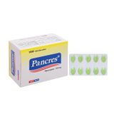 Pancres 170mg - Điều trị các chứng kém hấp thụ do thiếu các men tiêu hóa (Hộp 10 vỉ x 10 viên)