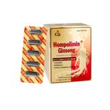 Thực phẩm bảo vệ sức khoẻ Hompolimin Ginseng - Giúp bổ sung các vitamin và khoáng chất cần thiết cho cơ thể, hỗ trợ bồi bổ sức khỏe, giảm mệt mỏi, tăng cường sức đề kháng (Hộp 12 vỉ  x 5 viên nang mềm)