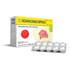 Xoang Bách Phục - Hỗ trợ giảm triệu chứng viêm xoang (Hộp 2 vỉ x 10 viên)