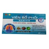 Viên bổ phổi Namivir - Hỗ trợ cải thiện chức năng phổi (Hộp 30 viên)
