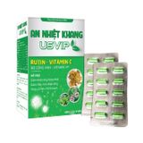 Thực phẩm bảo vệ sức khoẻ An Nhiệt Khang Usvip - Hỗ trợ thanh nhiệt, giải độc, tăng cường sức đề kháng (Hộp 6 vỉ x 10 viên nang)