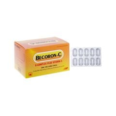 Becoron C - Tăng cường, củng cố hệ thống miễn dịch (Hộp 10 vỉ x 10 viên)