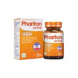 Thực phẩm bảo vệ sức khoẻ Phariton Active - Giúp bổ sung Vitamin, Khoáng chất hỗ trợ bồi bổ sức khỏe, giúp giảm mệt mỏi, tăng sự tỉnh táo, hỗ trợ tăng cường sức đề kháng (Hộp 1 chai x 30 viên nang mềm)