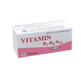 Vitamin B1-B6-B12 - Dự phòng và điều trị thiếu vitamin nhóm B (Hộp 10 vỉ x 10 viên)