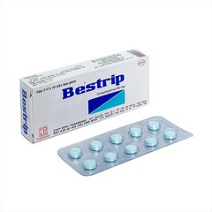 Bestrip 50mg - Phòng và điều trị các triệu chứng nôn, chóng mặt, say tàu xe, rối loạn tiền đình (Hộp 3 vỉ x 10 viên)