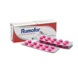 Rumafar - Điều  trị cảm cúm, nóng lạnh nhức đầu, sổ mũi nghẹt mũi (Hộp 3 vỉ x 10 viên)