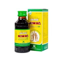 Siro thuốc ho Bổ Phế Nam Hà Chỉ Khái Lộ KĐ - Chữa ho, đau rát họng, tiêu đờm (Hộp 1 lọ 125ml)