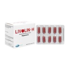 Livolin-H 300mg - Cải thiện các triệu chứng bệnh lý gan (Hộp 10 vỉ x 10 viên)
