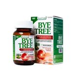 Thực phẩm bảo vệ sức khỏe BYE TREE - Hỗ trợ tăng sức bền thành mạch, hỗ trợ giảm nguy cơ bị trĩ (Hộp 1 lọ x 60 viên)