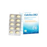 Thực phẩm bảo vệ sức khoẻ Calcitra DK2 - Bổ sung Canxi, vitamin D3 cho cơ thể (Hộp 5 vỉ x 10 viên nang mềm)