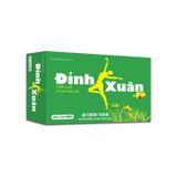 Thực phẩm bảo vệ sức khỏe Đỉnh Xuân - Hỗ trợ cải thiện tình trạng rối loạn kinh nguyệt, hạn chế quá trình lão hóa da (Hộp 2 vỉ x 10 viên)