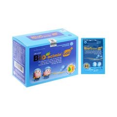 Bio-acimin Gold - Bổ sung lợi khuẩn, phòng và hỗ trợ giảm rối loạn tiêu hóa, kích thích ăn ngon, hỗ trợ phát triển não bộ (Hộp 30 gói x 4g)